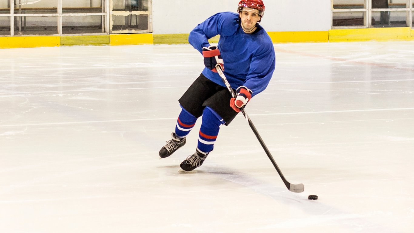 joueur de hockey sur glace